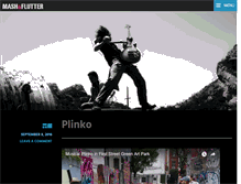 Tablet Screenshot of mashandflutter.com